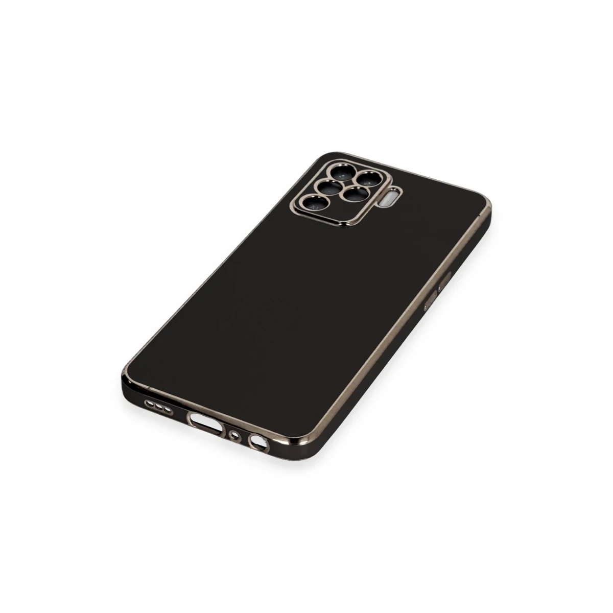 Newface Oppo Reno 5 Lite Kılıf Volet Silikon - Siyah — görsel 8