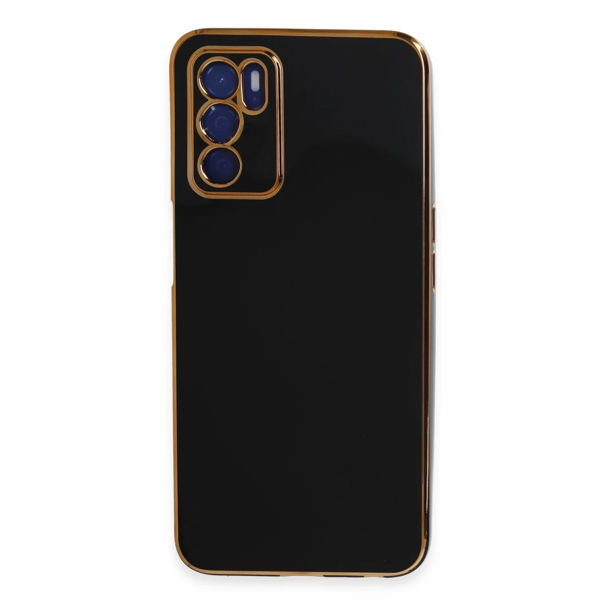Newface Oppo A16 Kılıf Volet Silikon - Siyah — görsel 5