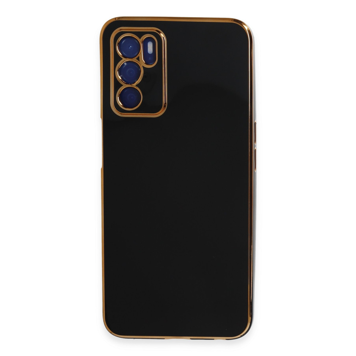 Newface Oppo A16 Kılıf Volet Silikon - Siyah — görsel 9
