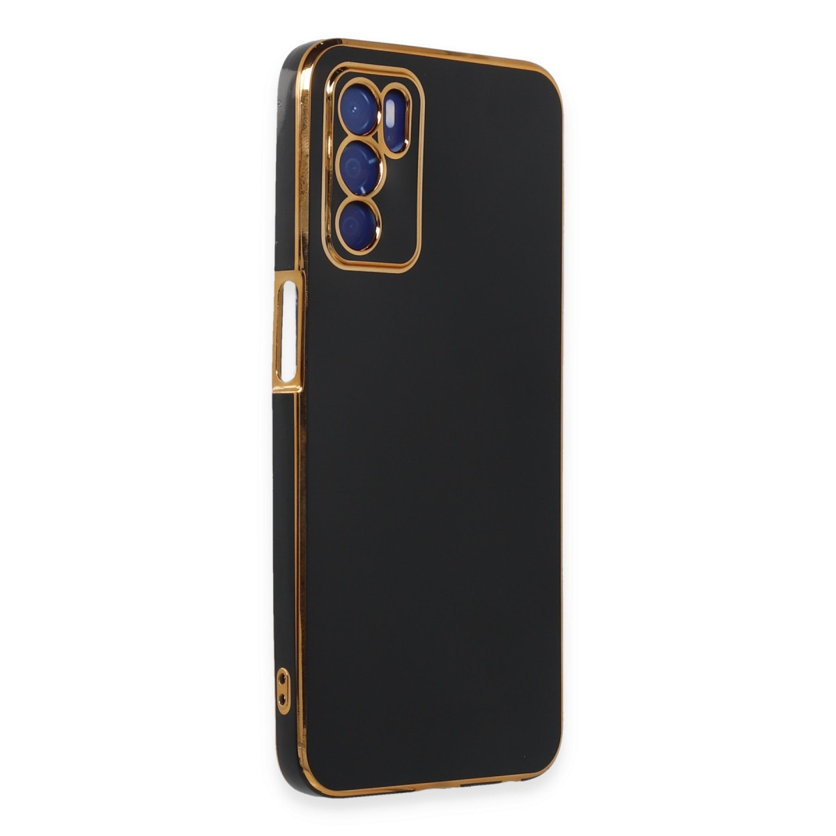 Newface Oppo A16 Kılıf Volet Silikon - Siyah — görsel 10
