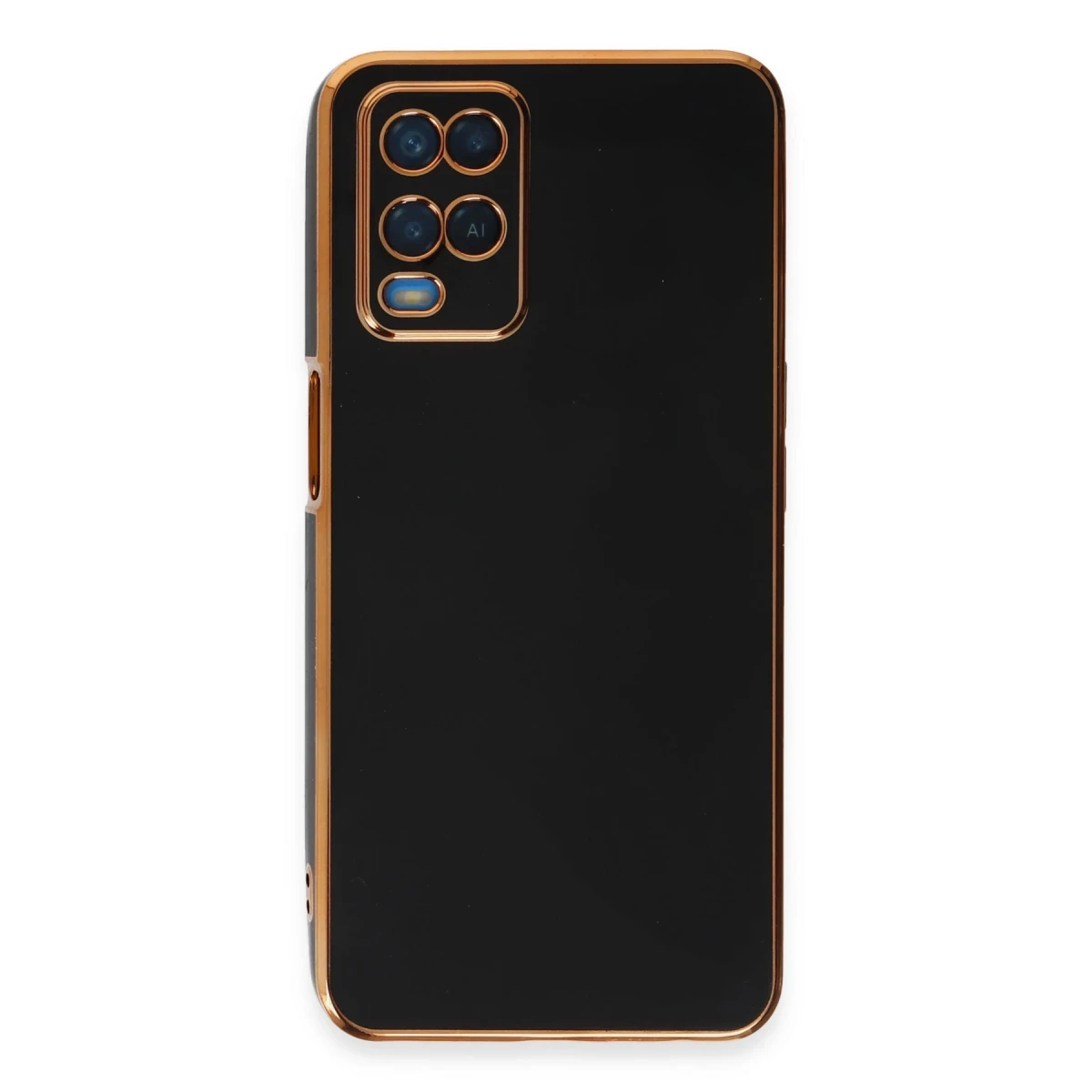 Newface Oppo A54 4G Kılıf Volet Silikon - Siyah — görsel 7