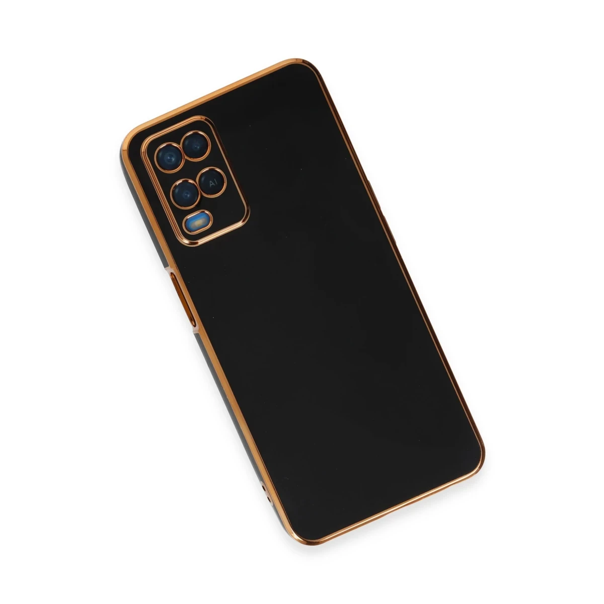 Newface Oppo A54 4G Kılıf Volet Silikon - Siyah — görsel 8
