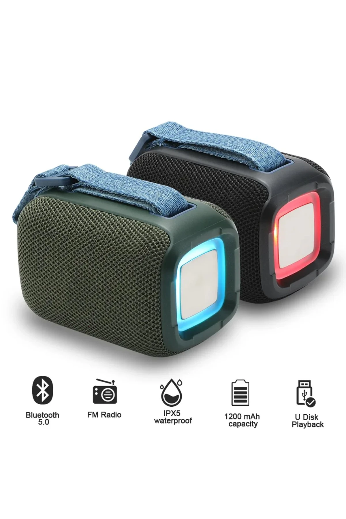 Newface TG339 RGB Kablosuz Hoparlör - Siyah — görsel 3