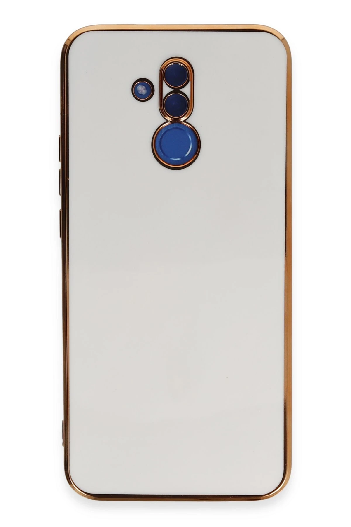 Newface Huawei Mate 20 Lite Kılıf Volet Silikon - Beyaz