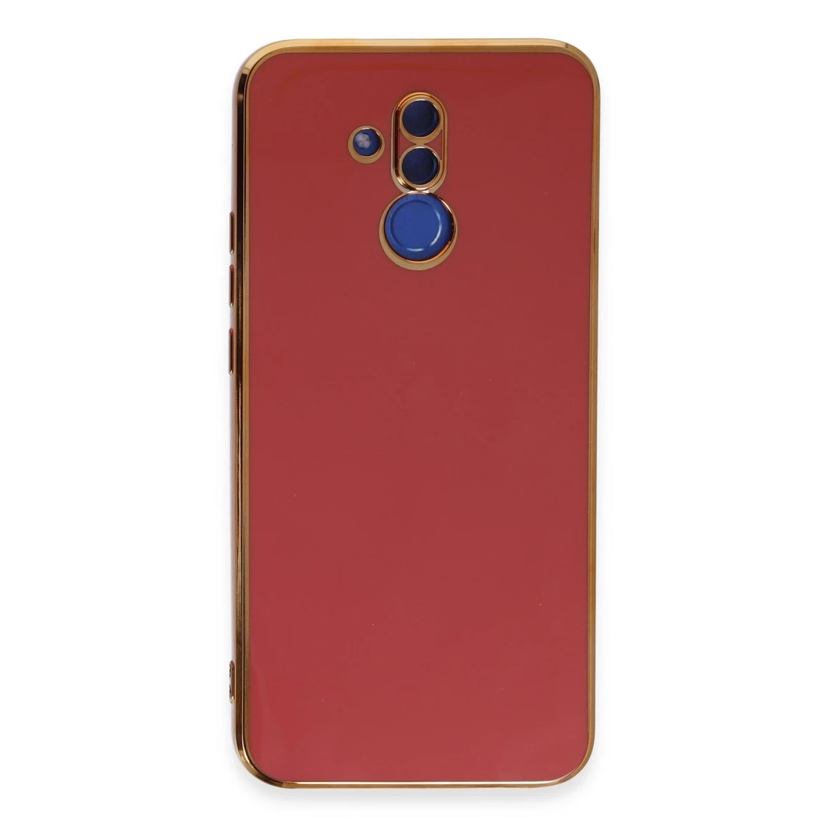 Newface Huawei Mate 20 Lite Kılıf Volet Silikon - Kırmızı