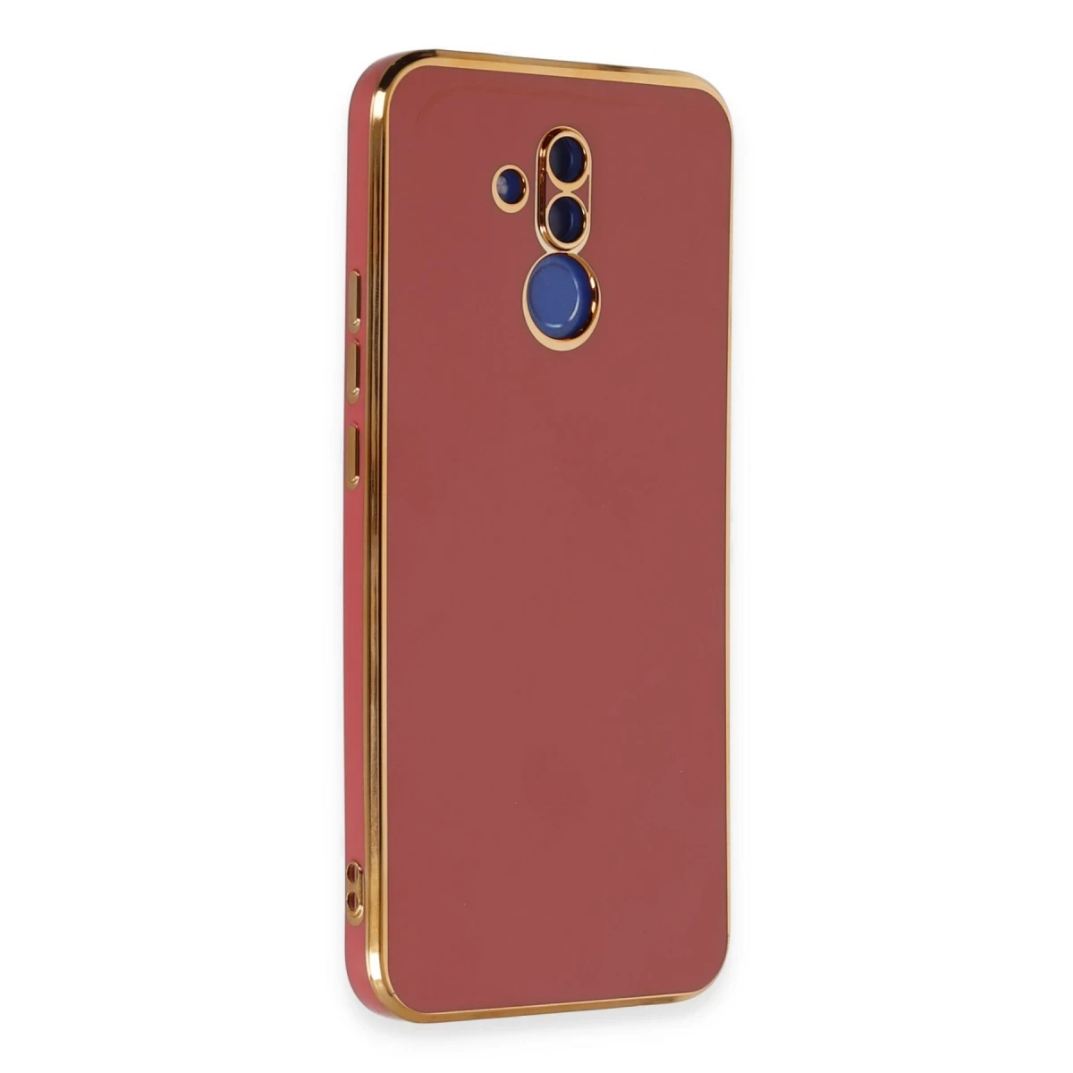 Newface Huawei Mate 20 Lite Kılıf Volet Silikon - Kırmızı