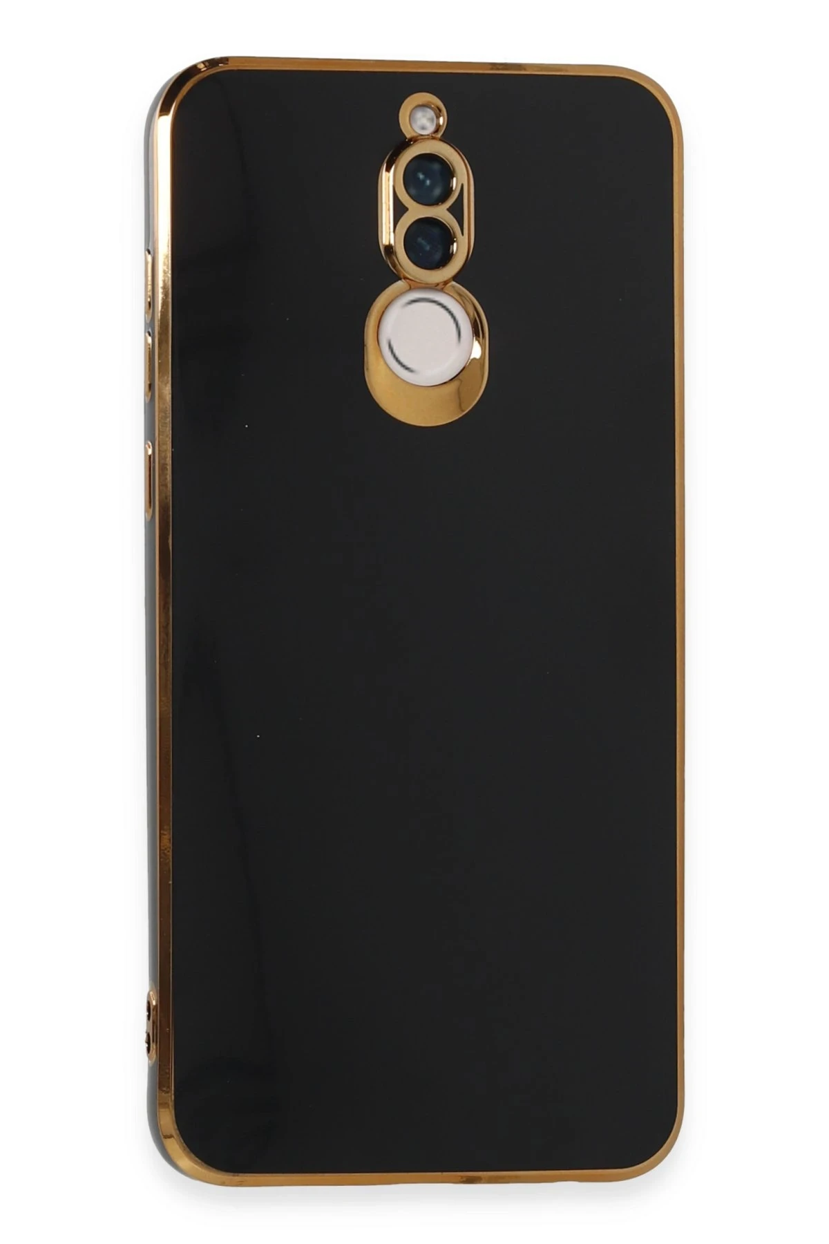 Newface Huawei Mate 10 Lite Kılıf Volet Silikon - Siyah