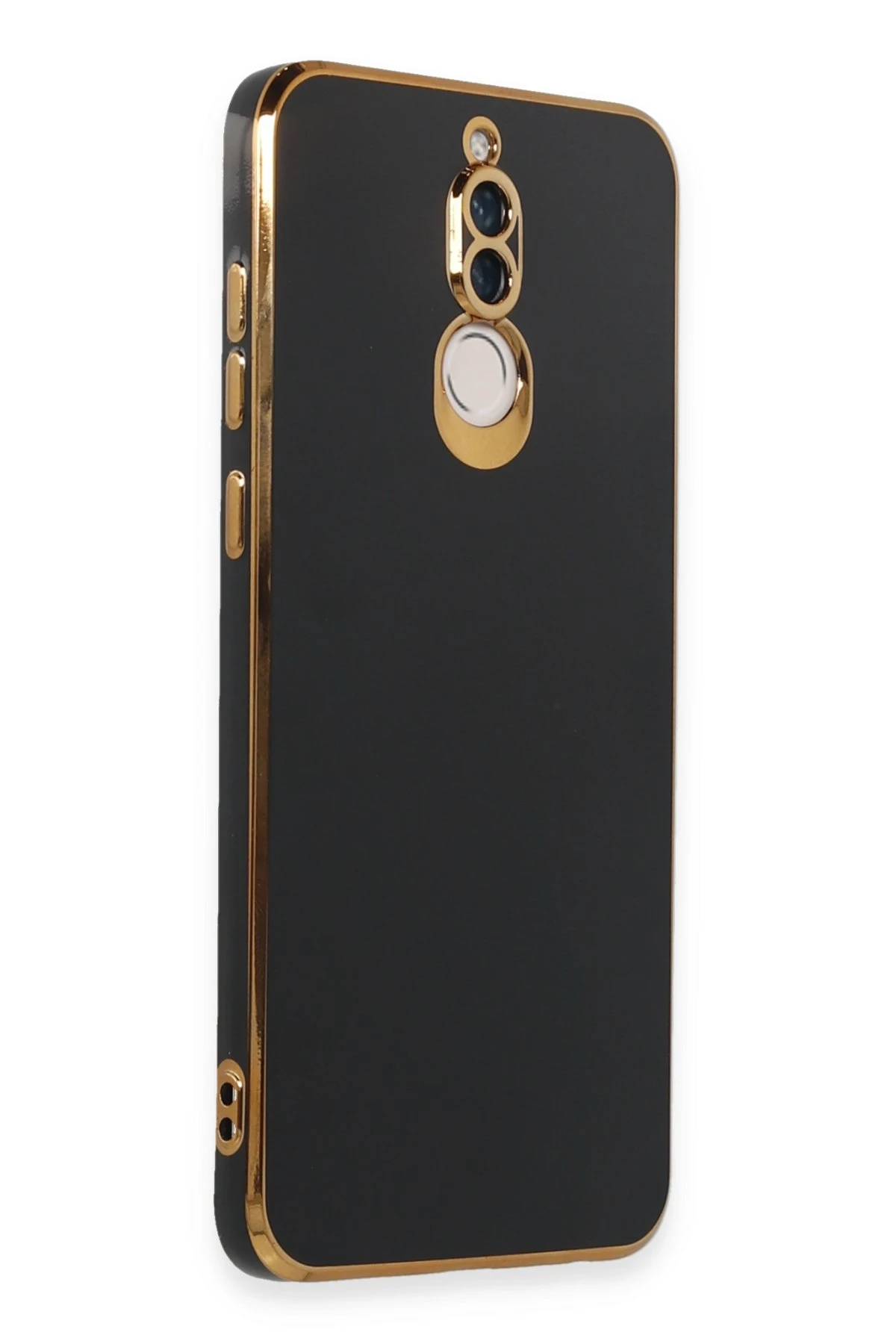 Newface Huawei Mate 10 Lite Kılıf Volet Silikon - Siyah