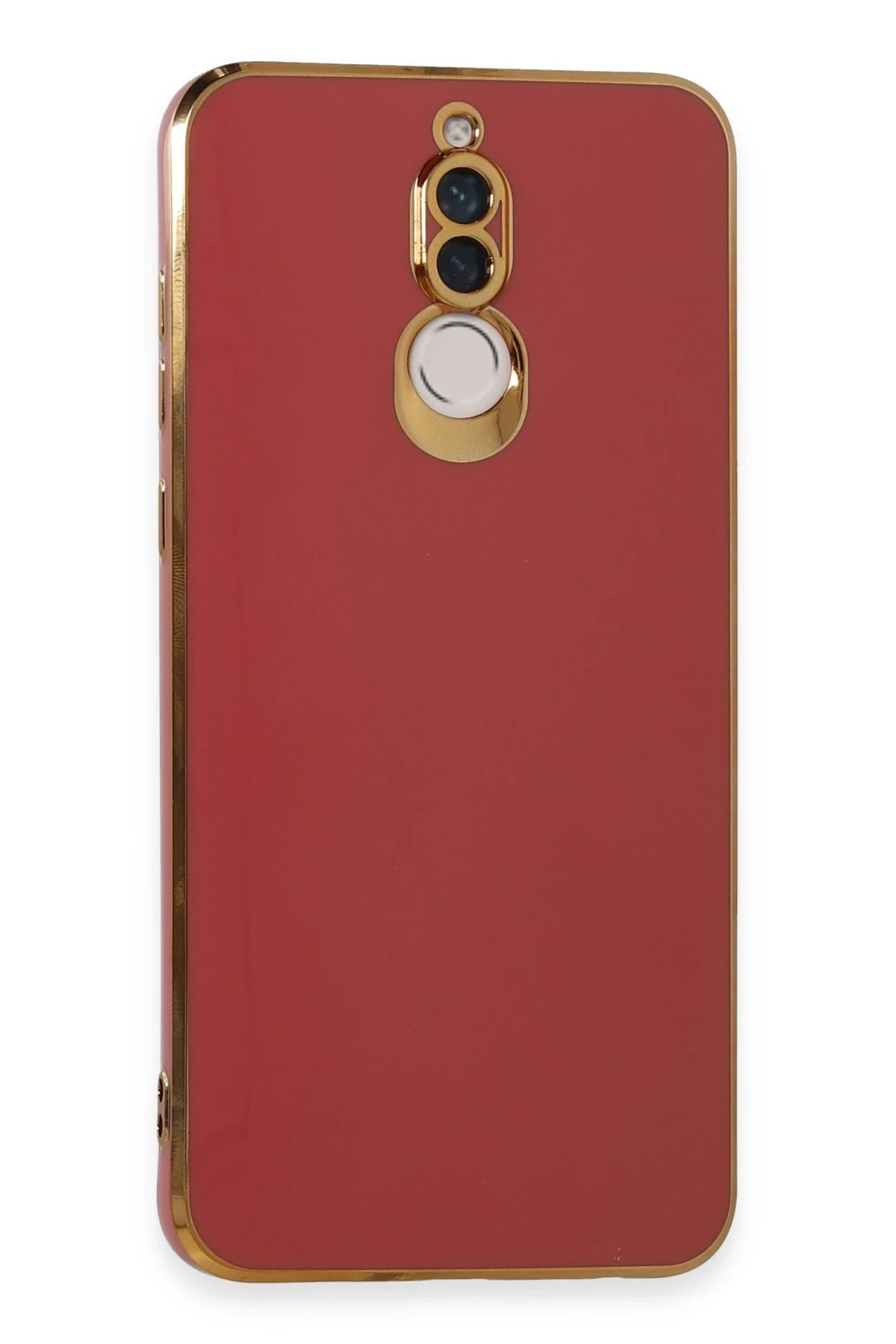 Newface Huawei Mate 10 Lite Kılıf Volet Silikon - Kırmızı