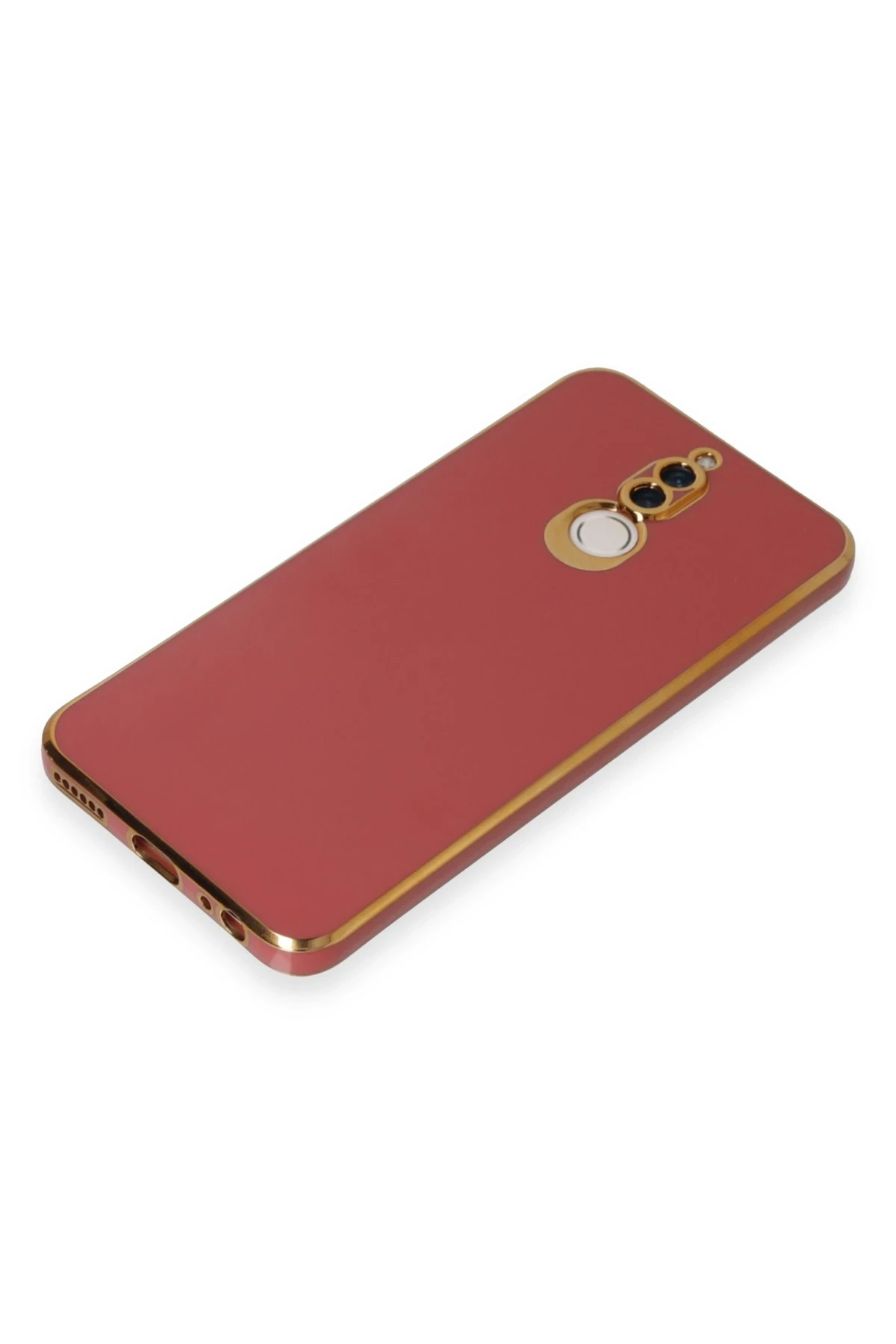 Newface Huawei Mate 10 Lite Kılıf Volet Silikon - Kırmızı