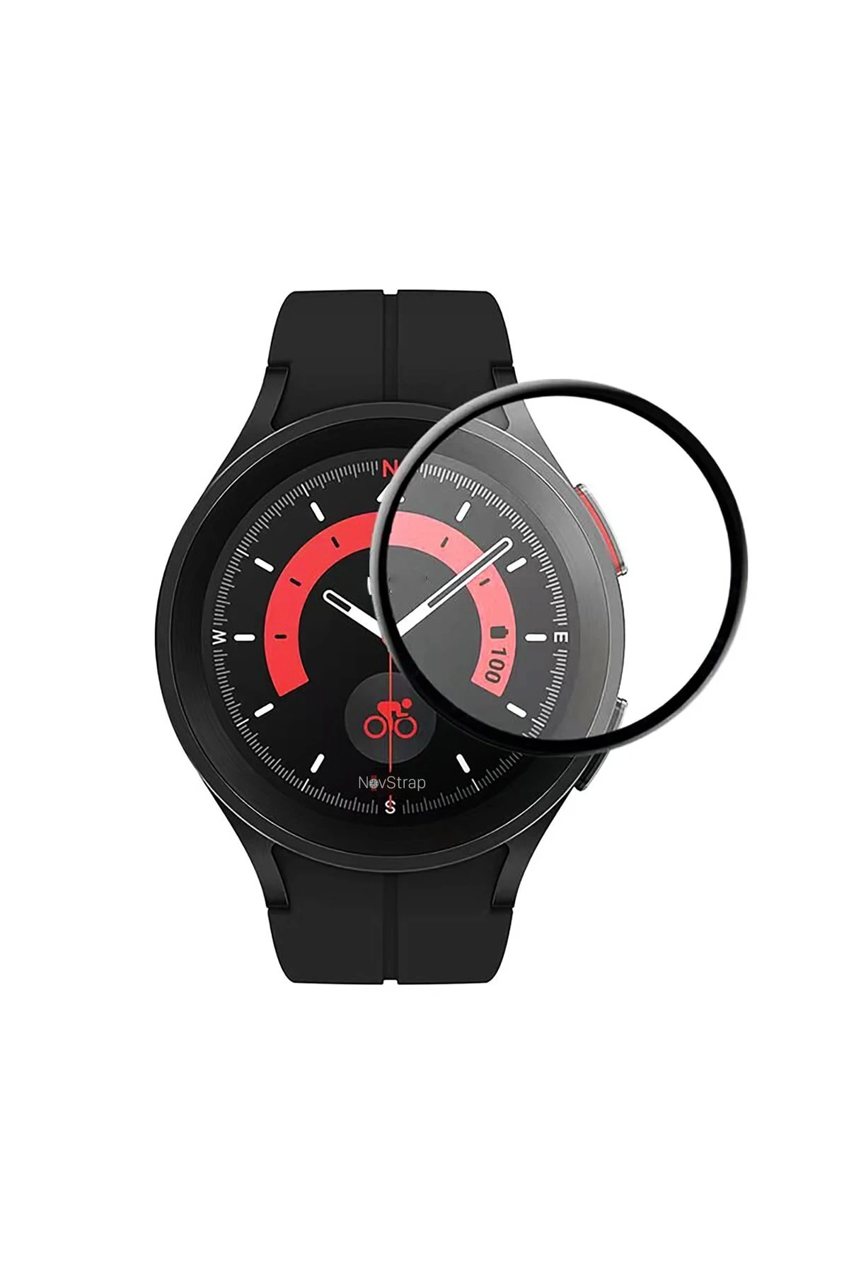 Newface Samsung Galaxy Watch 4 42mm Polymer Nano Ekran Koruyucu - Şeffaf