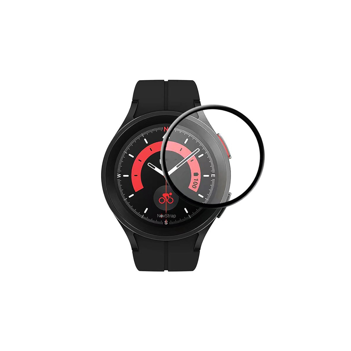 Newface Samsung Galaxy Watch 4 42mm Polymer Nano Ekran Koruyucu - Şeffaf — görsel 8