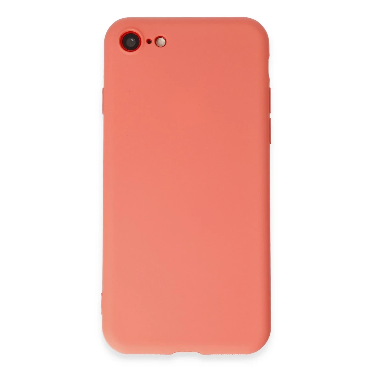 Newface Apple iPhone 7 Kılıf First Silikon - Turuncu