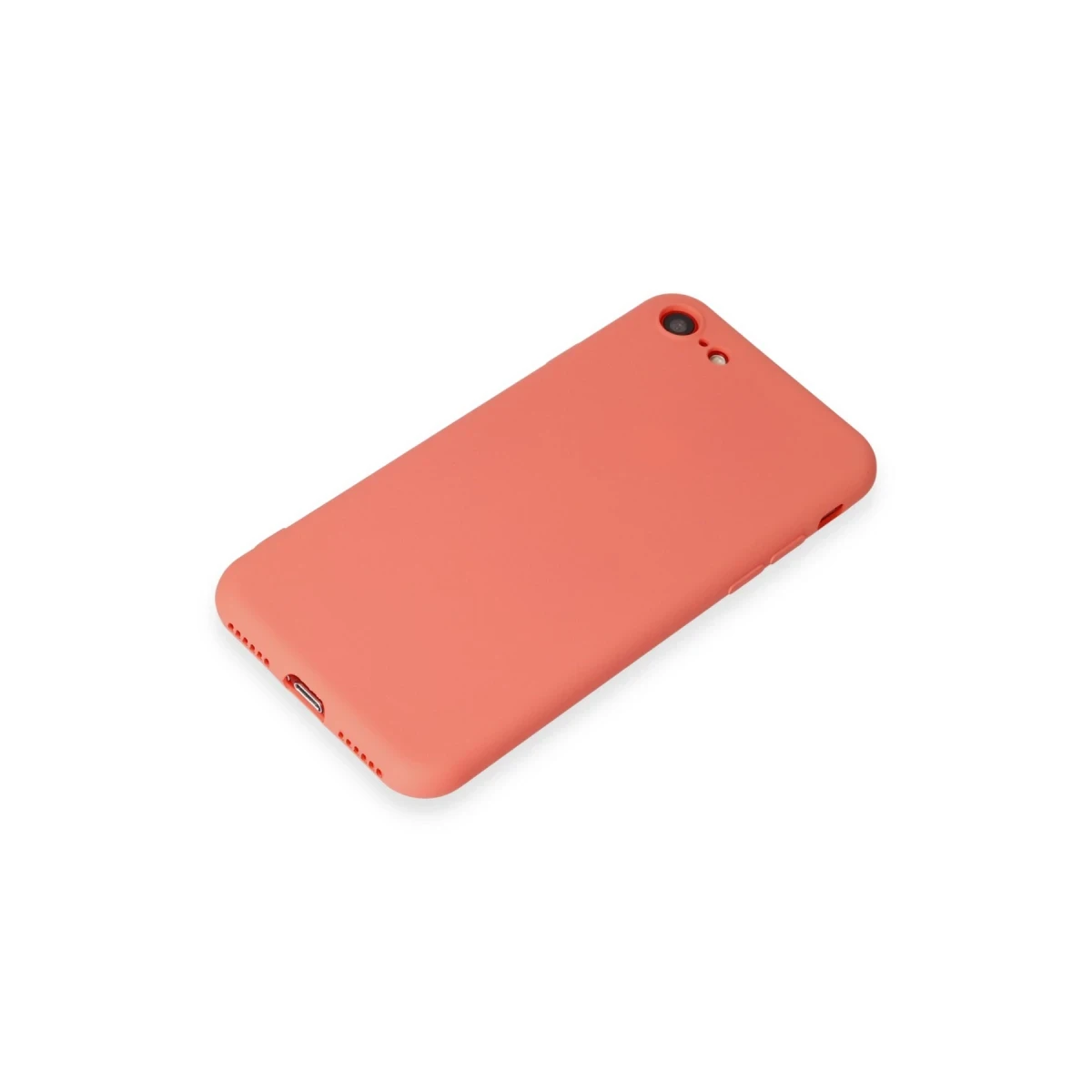 Newface Apple iPhone 7 Kılıf First Silikon - Turuncu