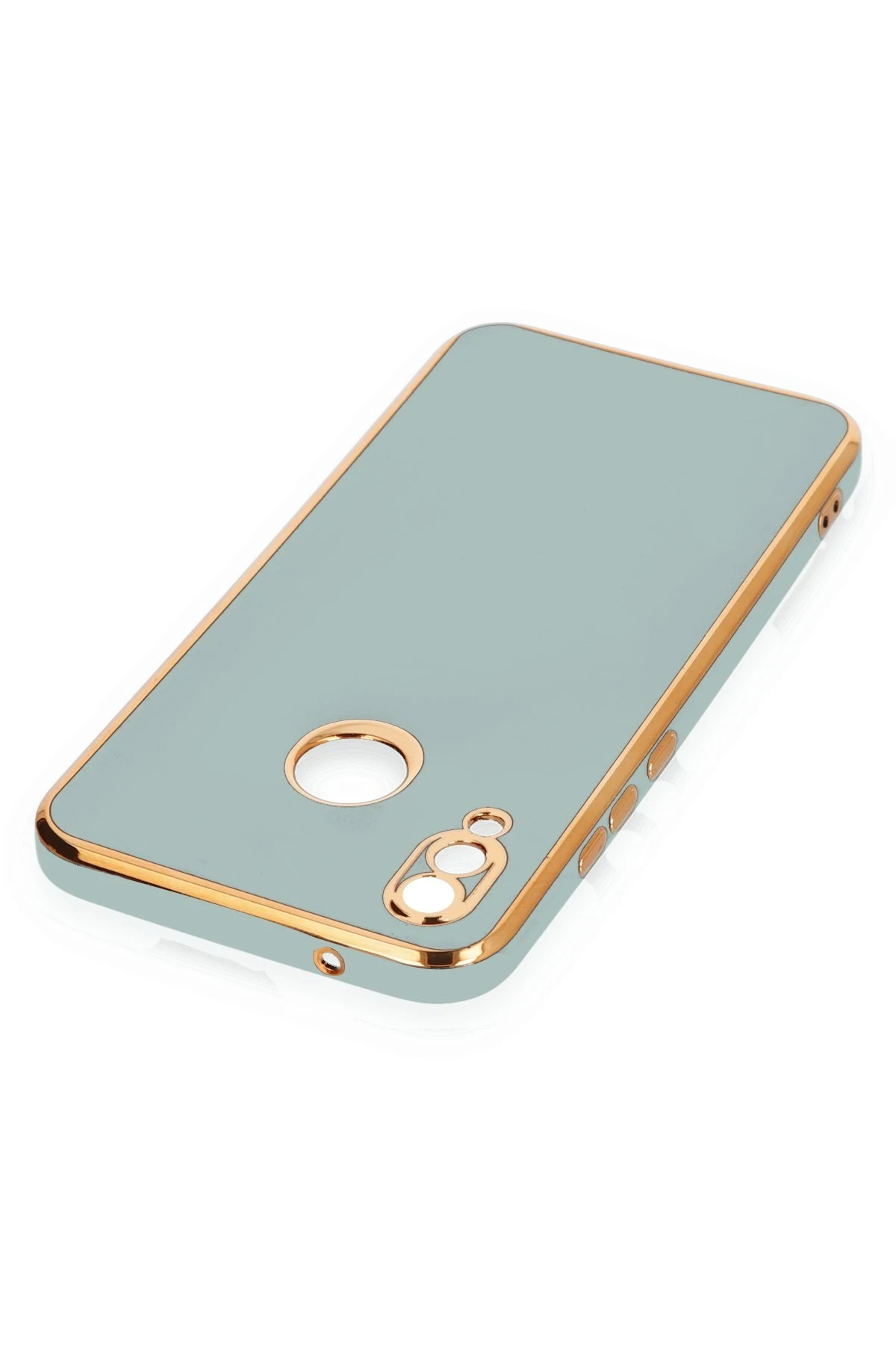 Newface Huawei P20 Lite Kılıf Volet Silikon - Açık Yeşil