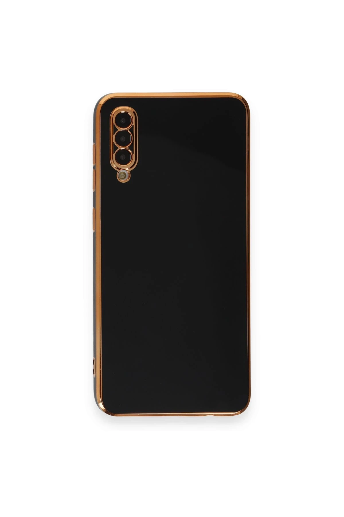 Newface Samsung Galaxy A70 Kılıf Volet Silikon - Siyah — görsel 2