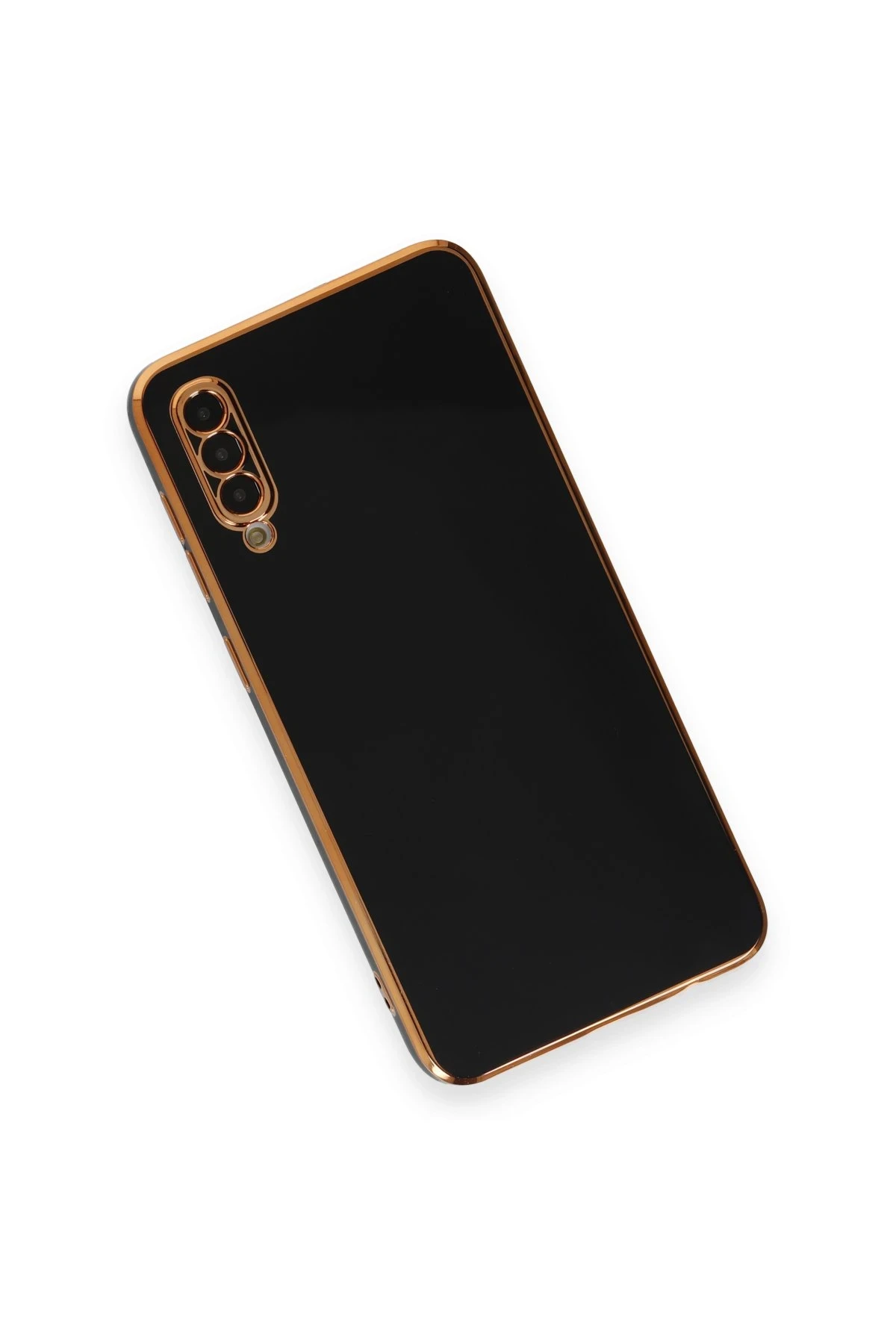 Newface Samsung Galaxy A70 Kılıf Volet Silikon - Siyah — görsel 3