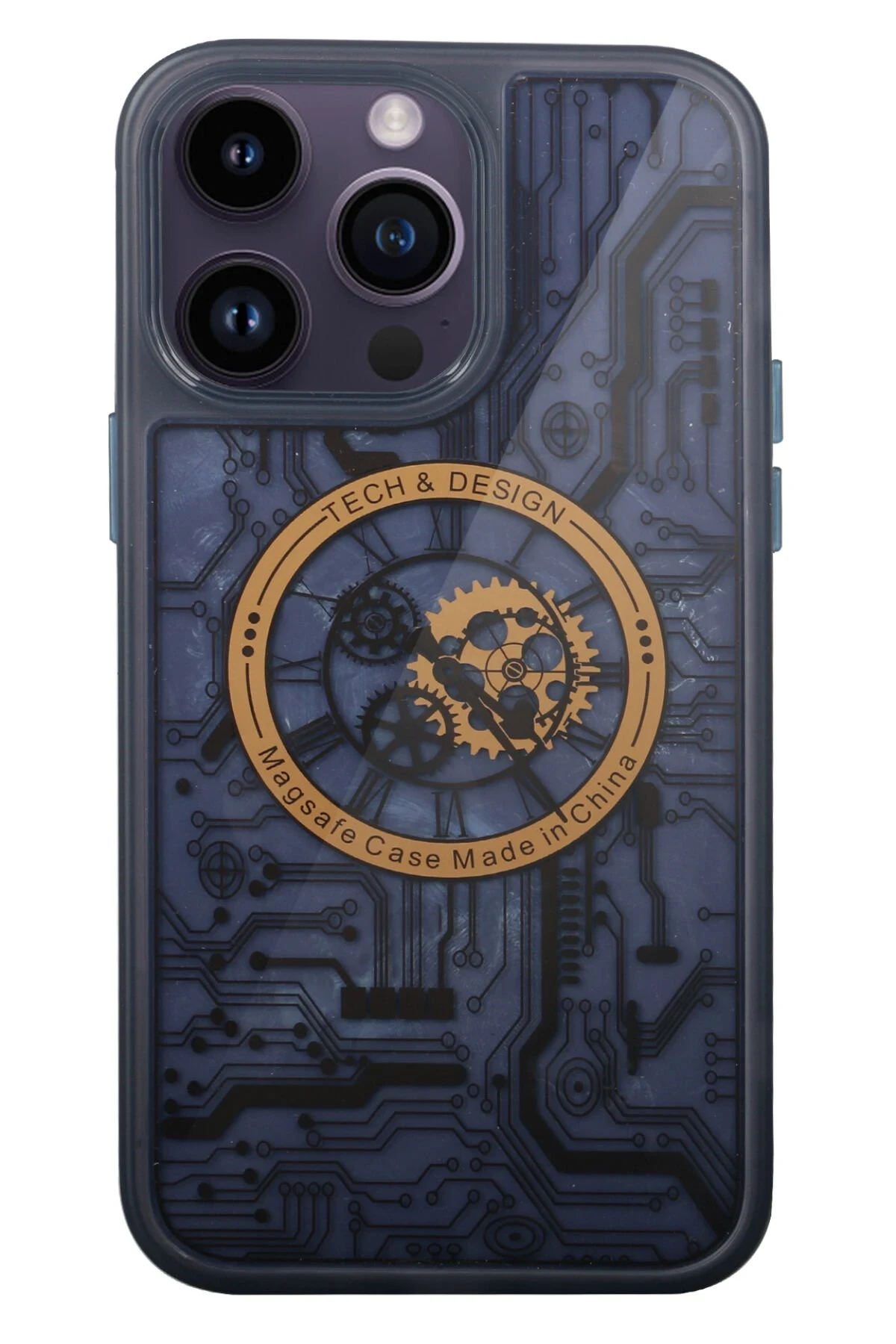 Newface Apple iPhone 14 Pro Kılıf Magic Magneticsafe Silikon - Siyah