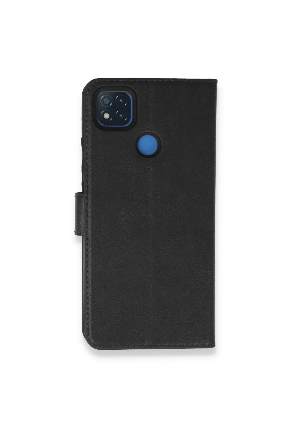 Newface Xiaomi Redmi 9C Kılıf Trend S Plus Kapaklı Kılıf - Siyah