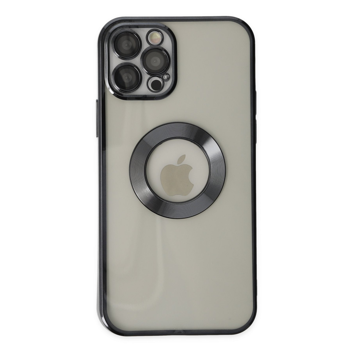 Newface Apple iPhone 12 Pro Max Kılıf Slot Silikon - Siyah — görsel 11