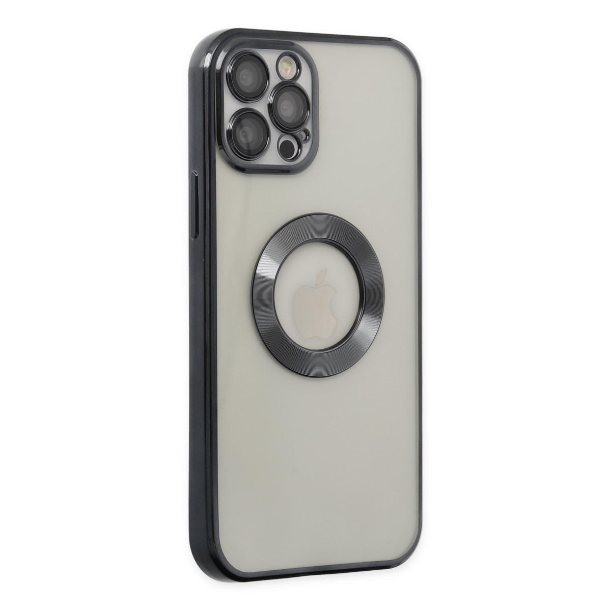 Newface Apple iPhone 12 Pro Max Kılıf Slot Silikon - Siyah — görsel 12