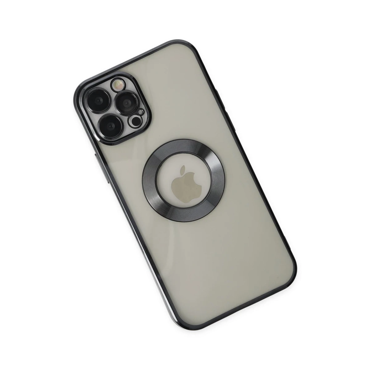 Newface Apple iPhone 12 Pro Max Kılıf Slot Silikon - Siyah — görsel 8