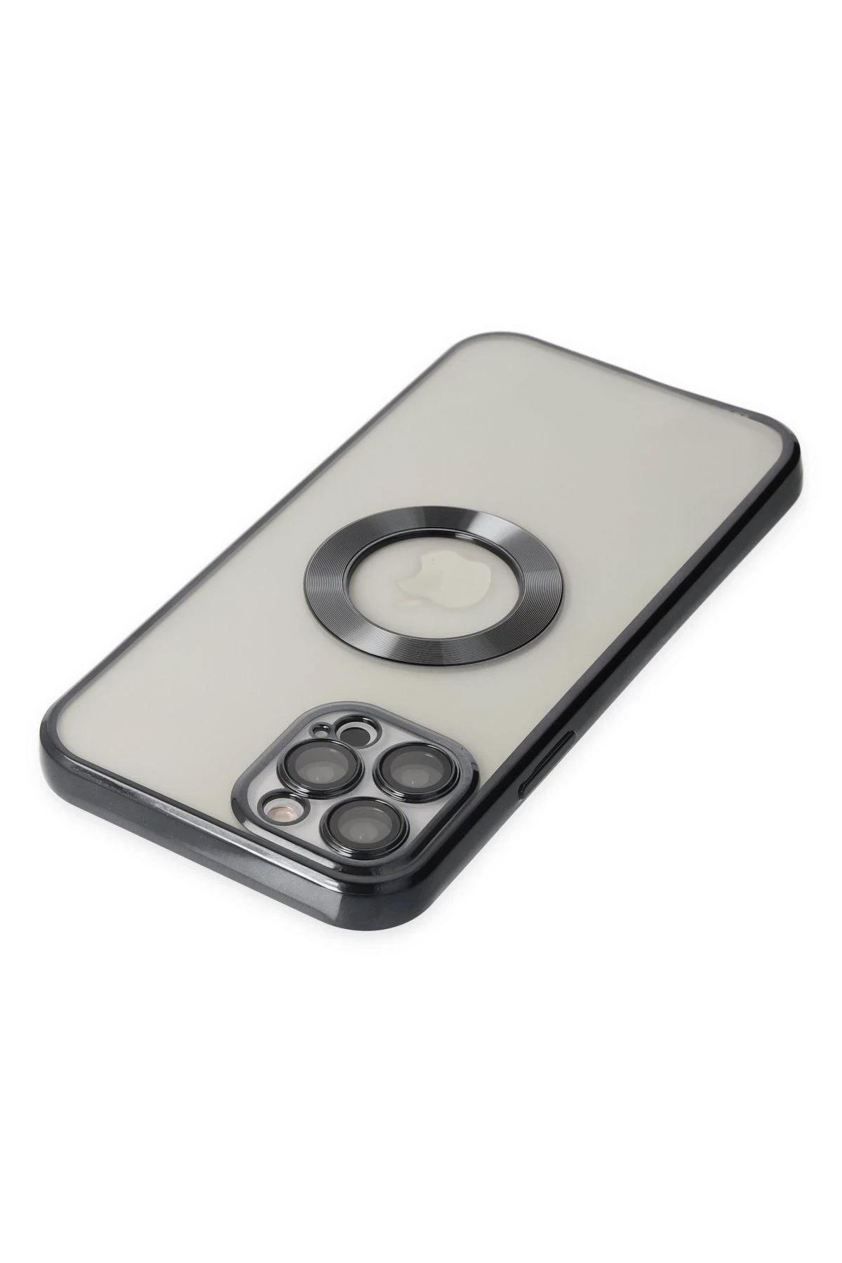 Newface Apple iPhone 12 Pro Max Kılıf Slot Silikon - Siyah — görsel 5
