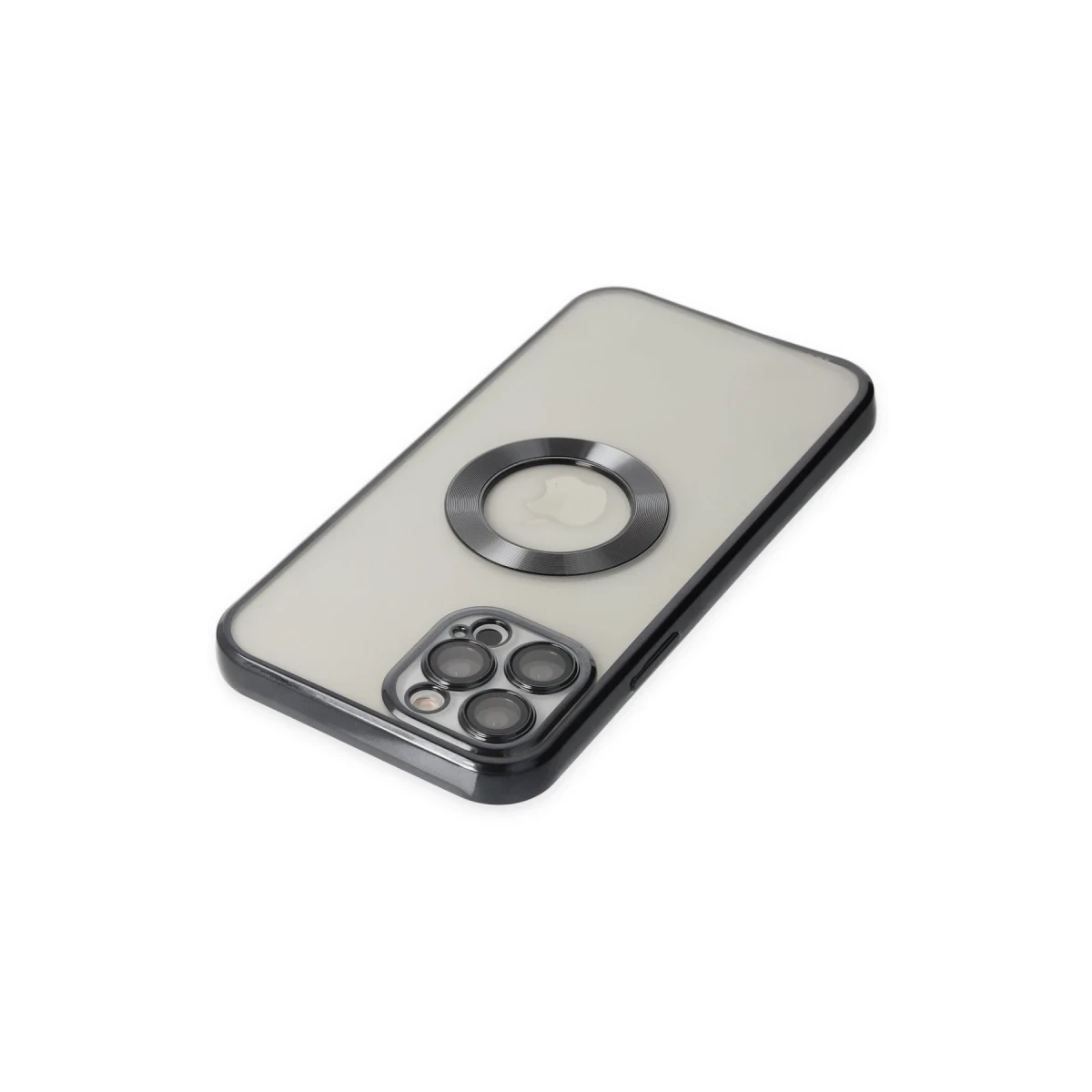 Newface Apple iPhone 12 Pro Max Kılıf Slot Silikon - Siyah — görsel 10