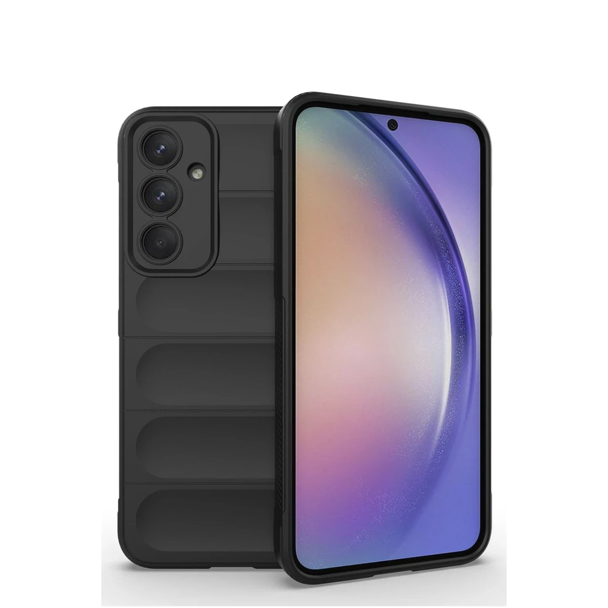 Newface Samsung Galaxy M14 5G Kılıf Optimum Silikon - Siyah — görsel 3