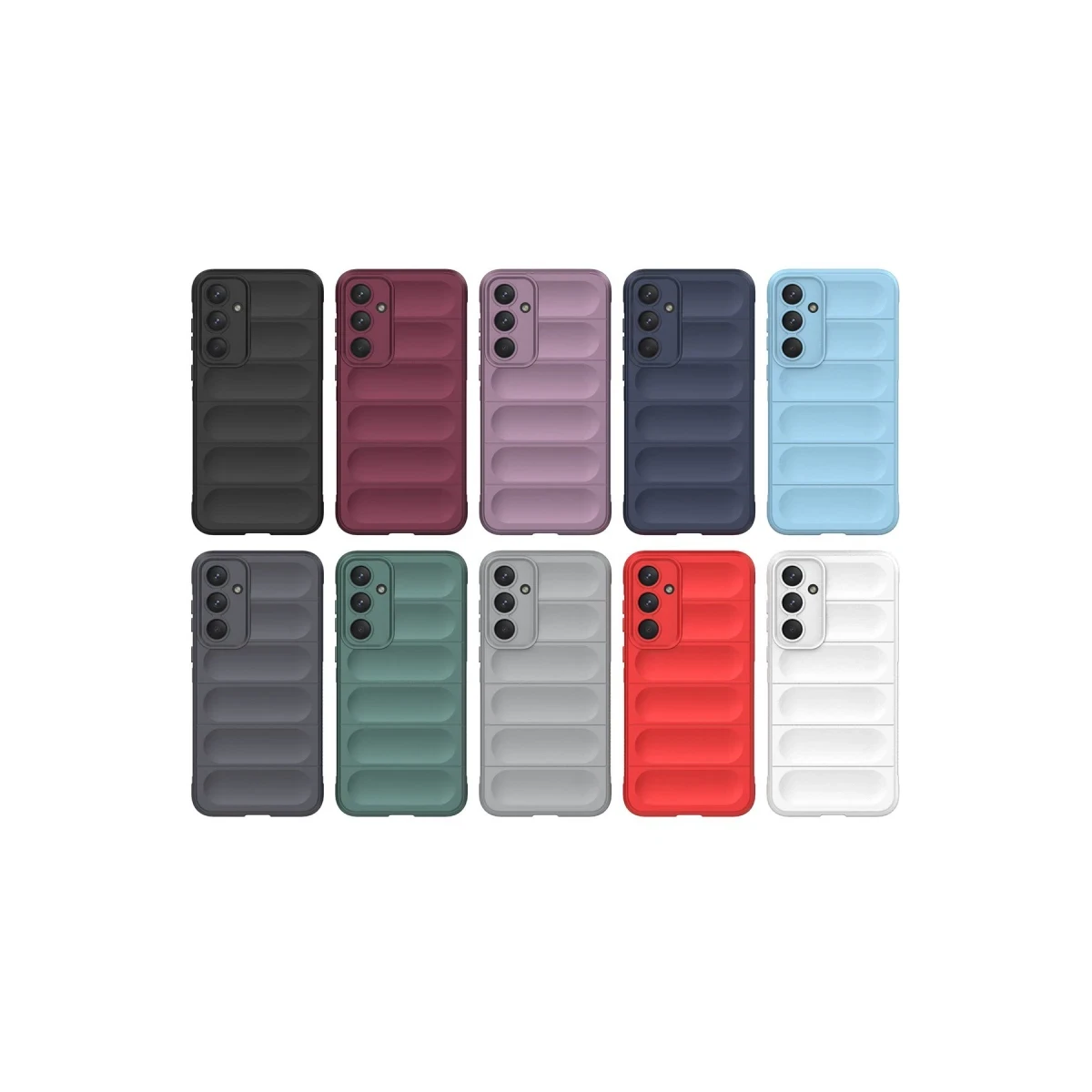 Newface Samsung Galaxy M14 5G Kılıf Optimum Silikon - Siyah — görsel 4