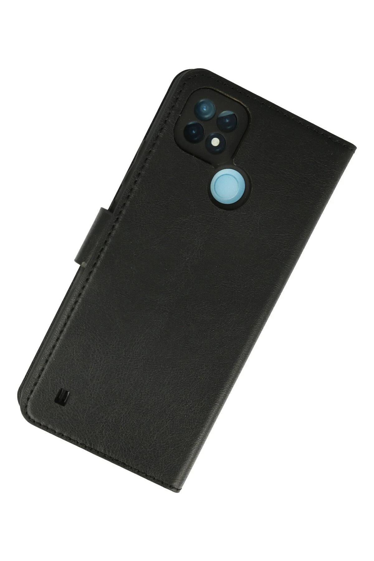 Newface Realme C21 Kılıf Trend S Plus Kapaklı Kılıf - Siyah — görsel 2