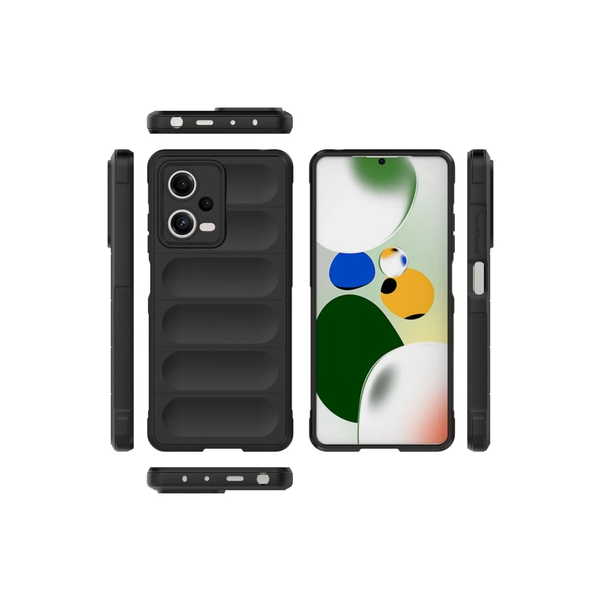 Newface Xiaomi Poco X5 Pro 5G Kılıf Optimum Silikon - Siyah — görsel 7