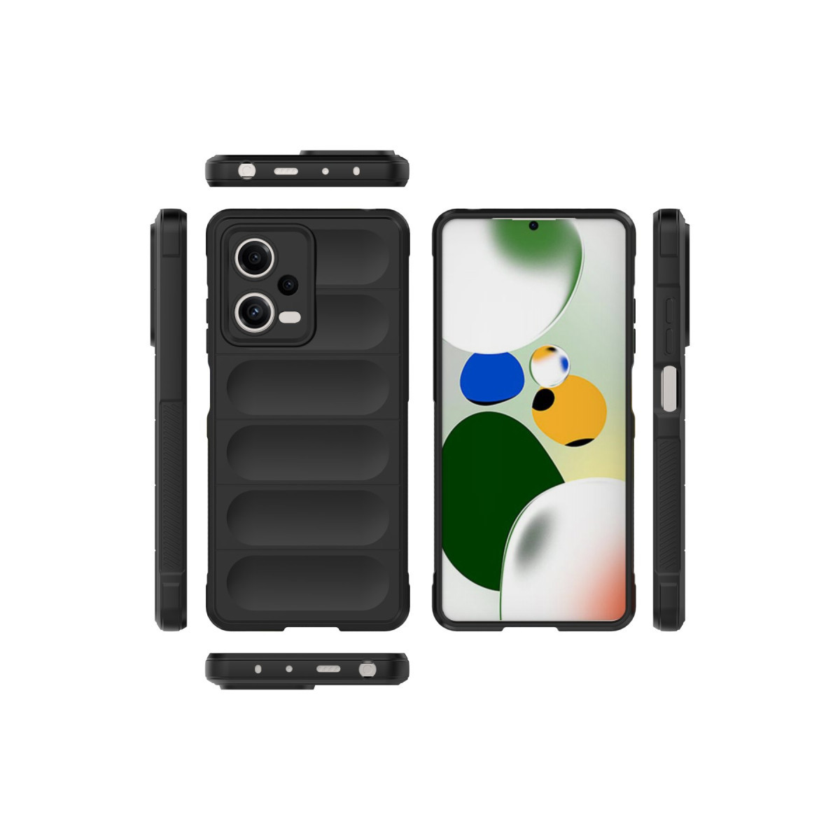 Newface Xiaomi Poco X5 Pro 5G Kılıf Optimum Silikon - Siyah — görsel 11