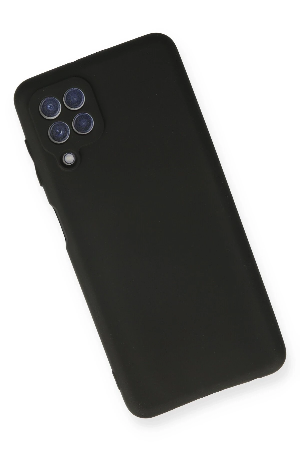 Newface Samsung Galaxy A22 Kılıf First Silikon - Siyah
