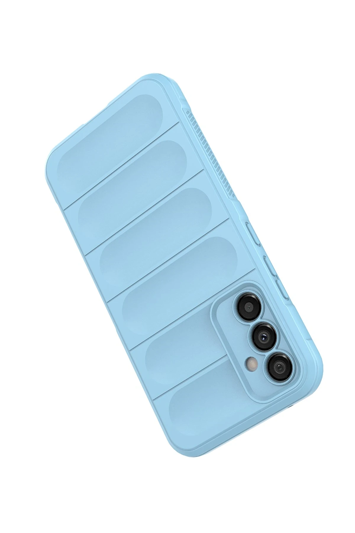 Newface Samsung Galaxy M34 5G Kılıf Optimum Silikon - Sky Blue