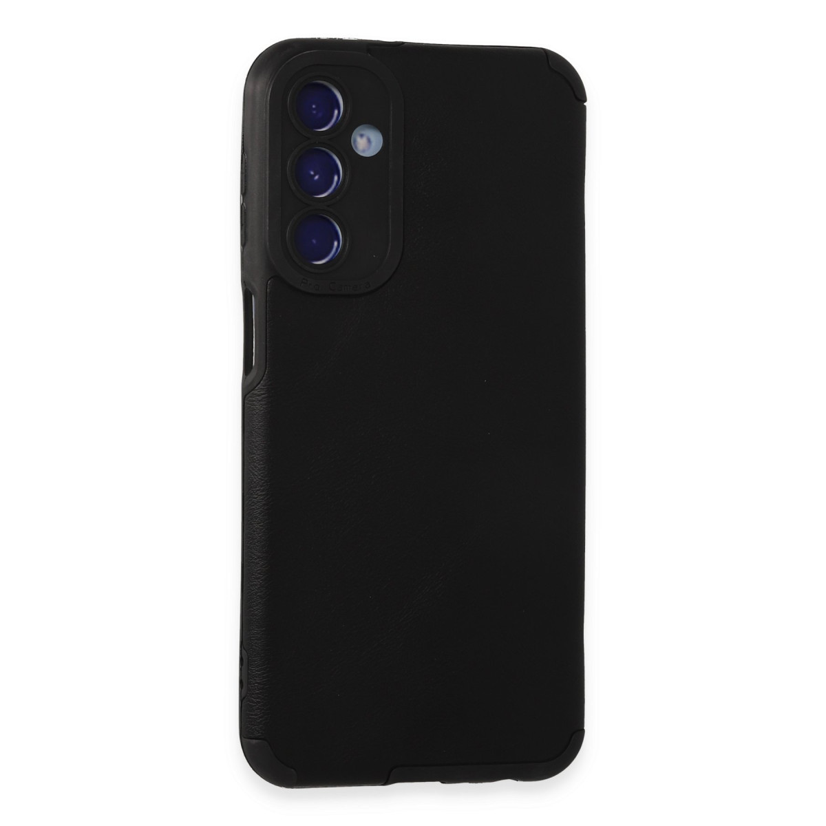 Newface Samsung Galaxy M34 5G Kılıf Loop Deri Silikon - Siyah — görsel 9