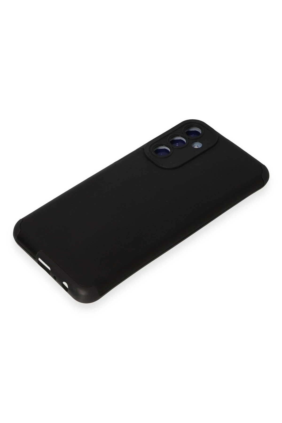Newface Samsung Galaxy M34 5G Kılıf Loop Deri Silikon - Siyah
