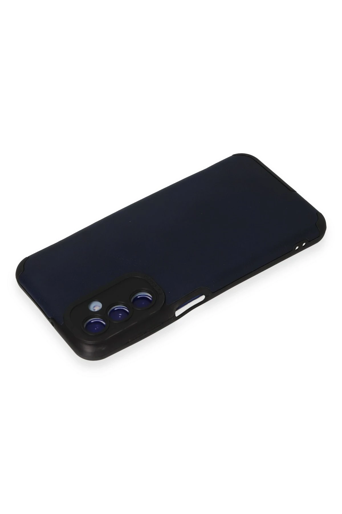 Newface Samsung Galaxy M34 5G Kılıf Loop Deri Silikon - Lacivert