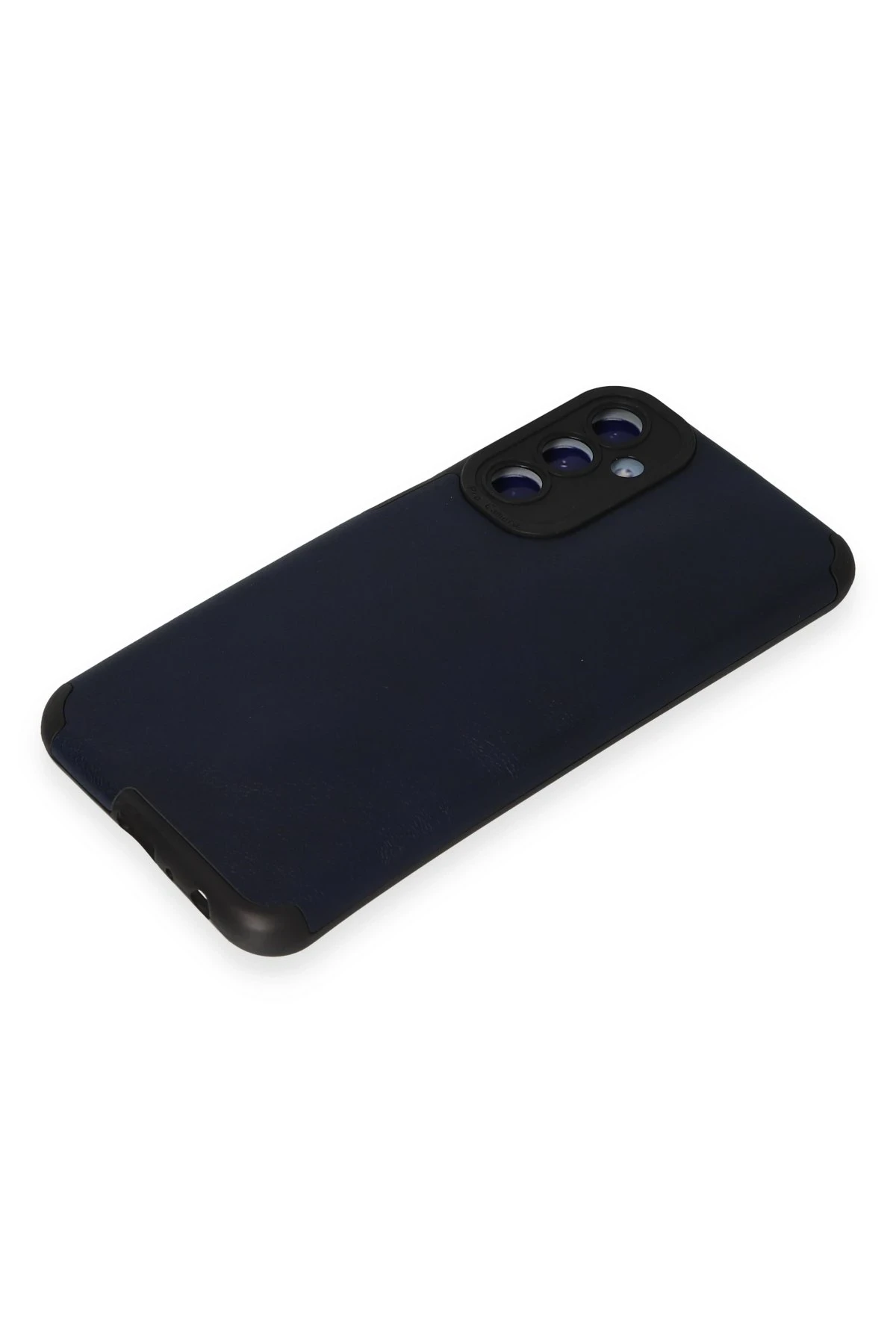 Newface Samsung Galaxy M34 5G Kılıf Loop Deri Silikon - Lacivert