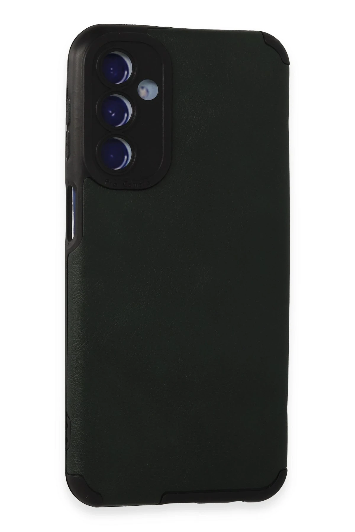 Newface Samsung Galaxy M34 5G Kılıf Loop Deri Silikon - Yeşil