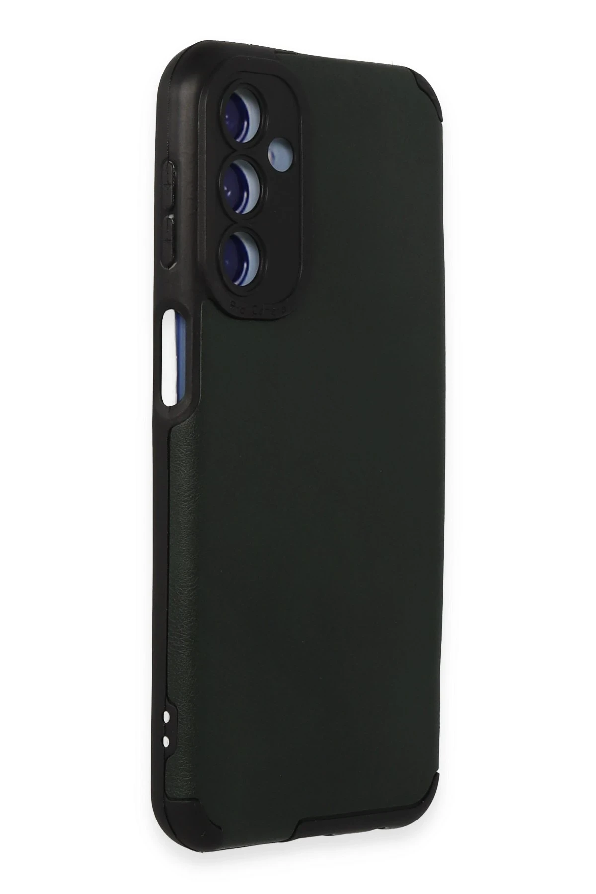 Newface Samsung Galaxy M34 5G Kılıf Loop Deri Silikon - Yeşil