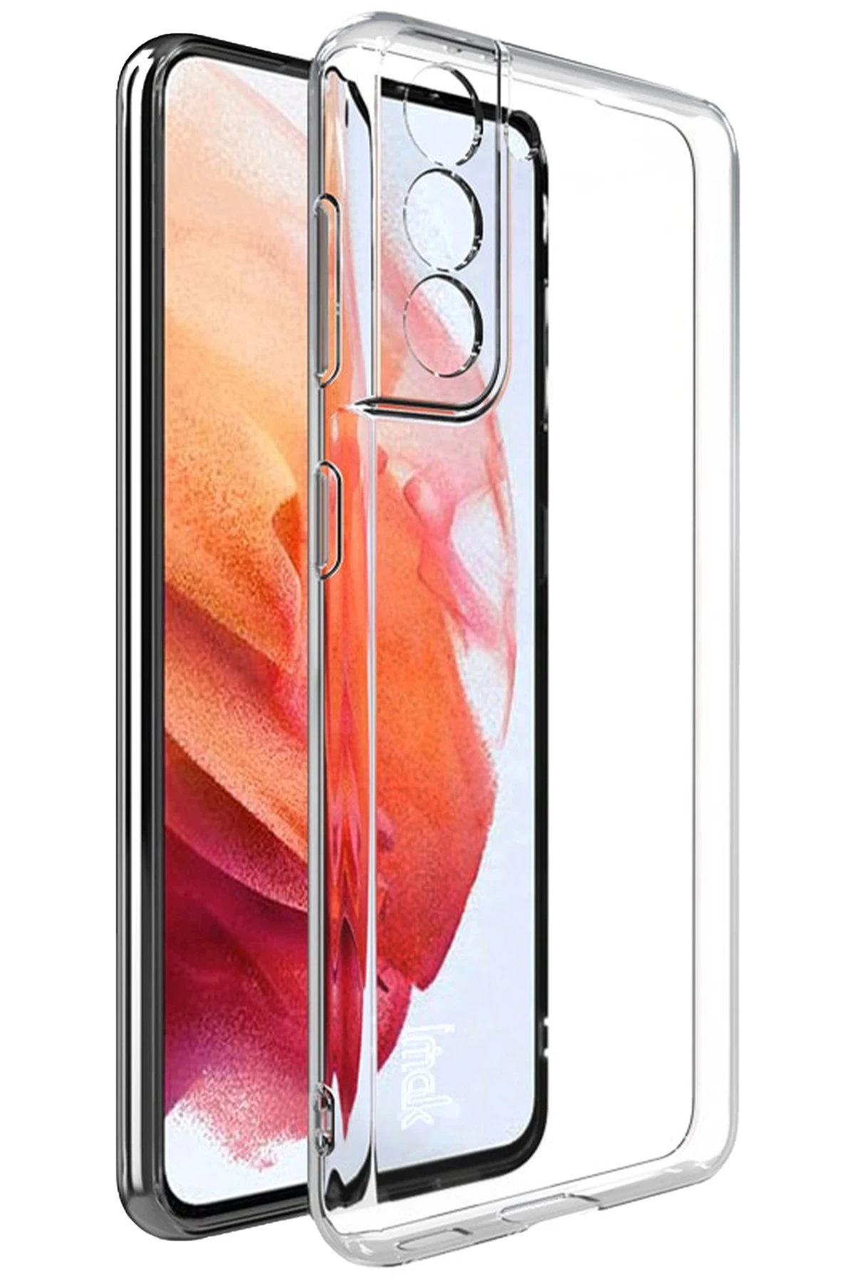 Newface Samsung Galaxy S23 Kılıf Lüx Şeffaf Silikon