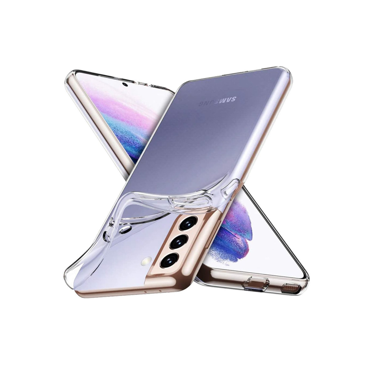 Newface Samsung Galaxy S23 Kılıf Lüx Şeffaf Silikon — görsel 6