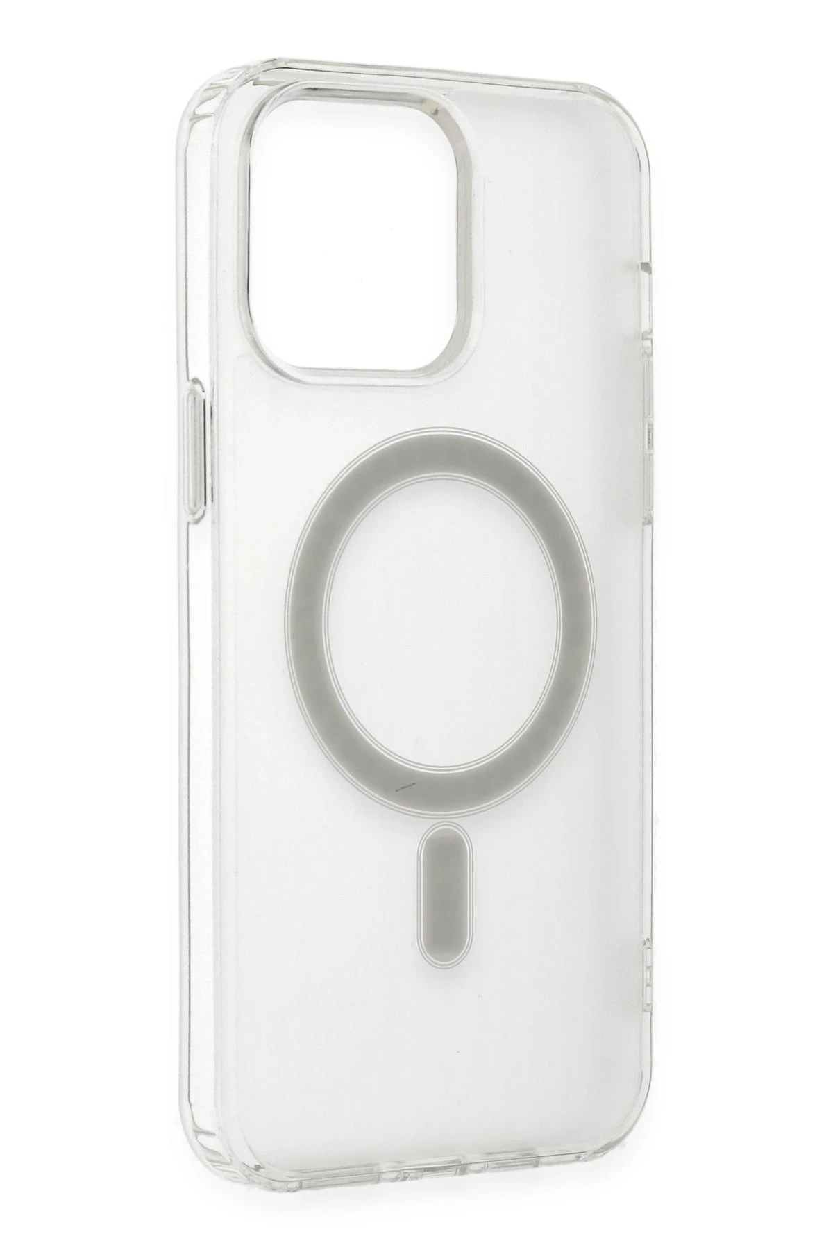 Newface Apple iPhone 14 Pro Max Kılıf Matte Şeffaf Magneticsafe - Şeffaf — görsel 6