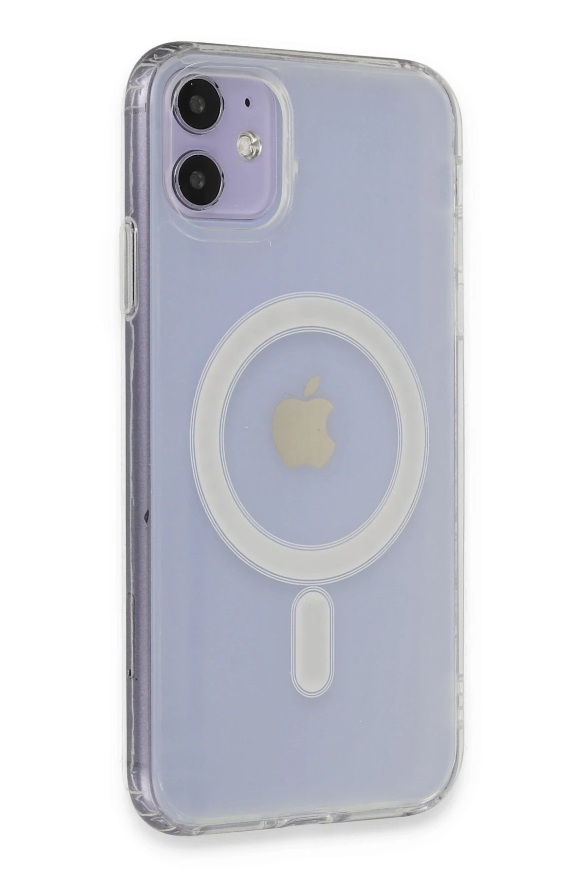 Newface Apple iPhone 11 Kılıf Matte Şeffaf Magneticsafe - Şeffaf — görsel 2