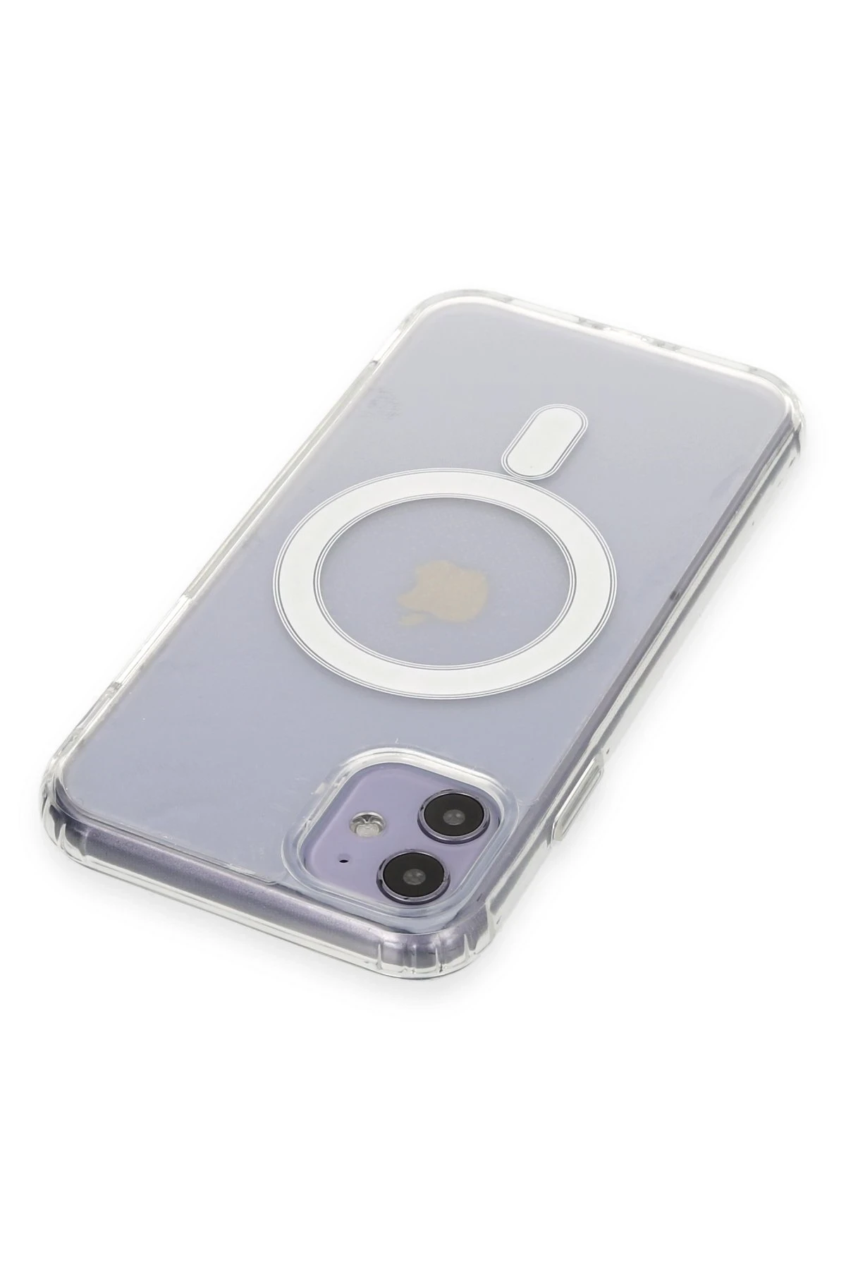 Newface Apple iPhone 11 Kılıf Matte Şeffaf Magneticsafe - Şeffaf — görsel 4