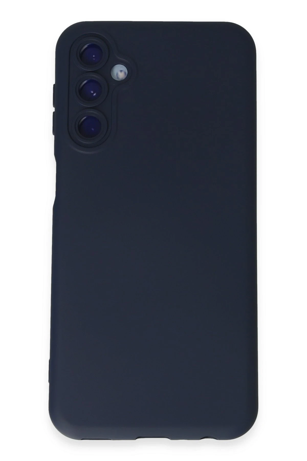 Newface Samsung Galaxy M34 5G Kılıf Nano içi Kadife Silikon - Lacivert