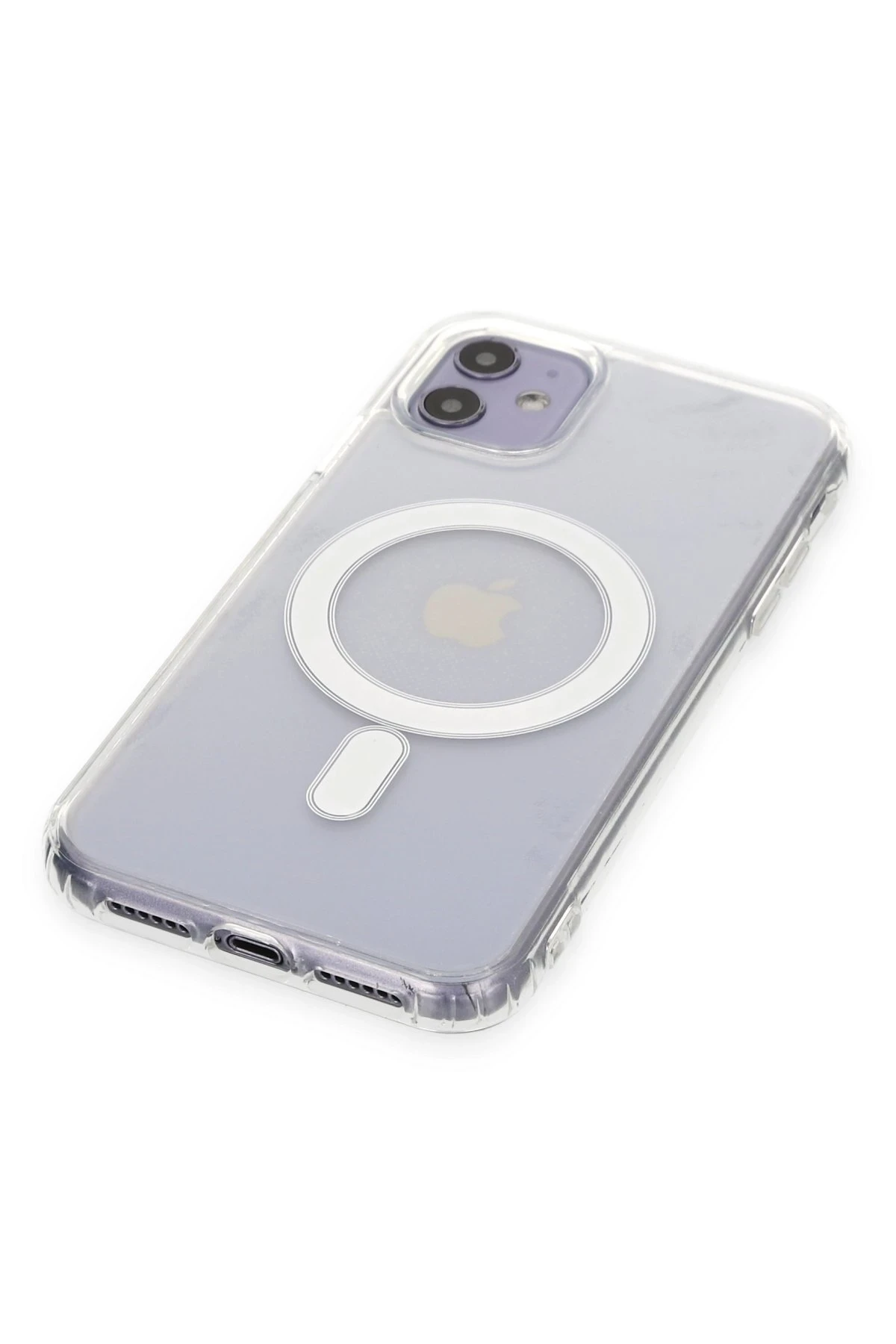 Newface Apple iPhone 11 Kılıf Matte Şeffaf Magneticsafe - Şeffaf — görsel 5