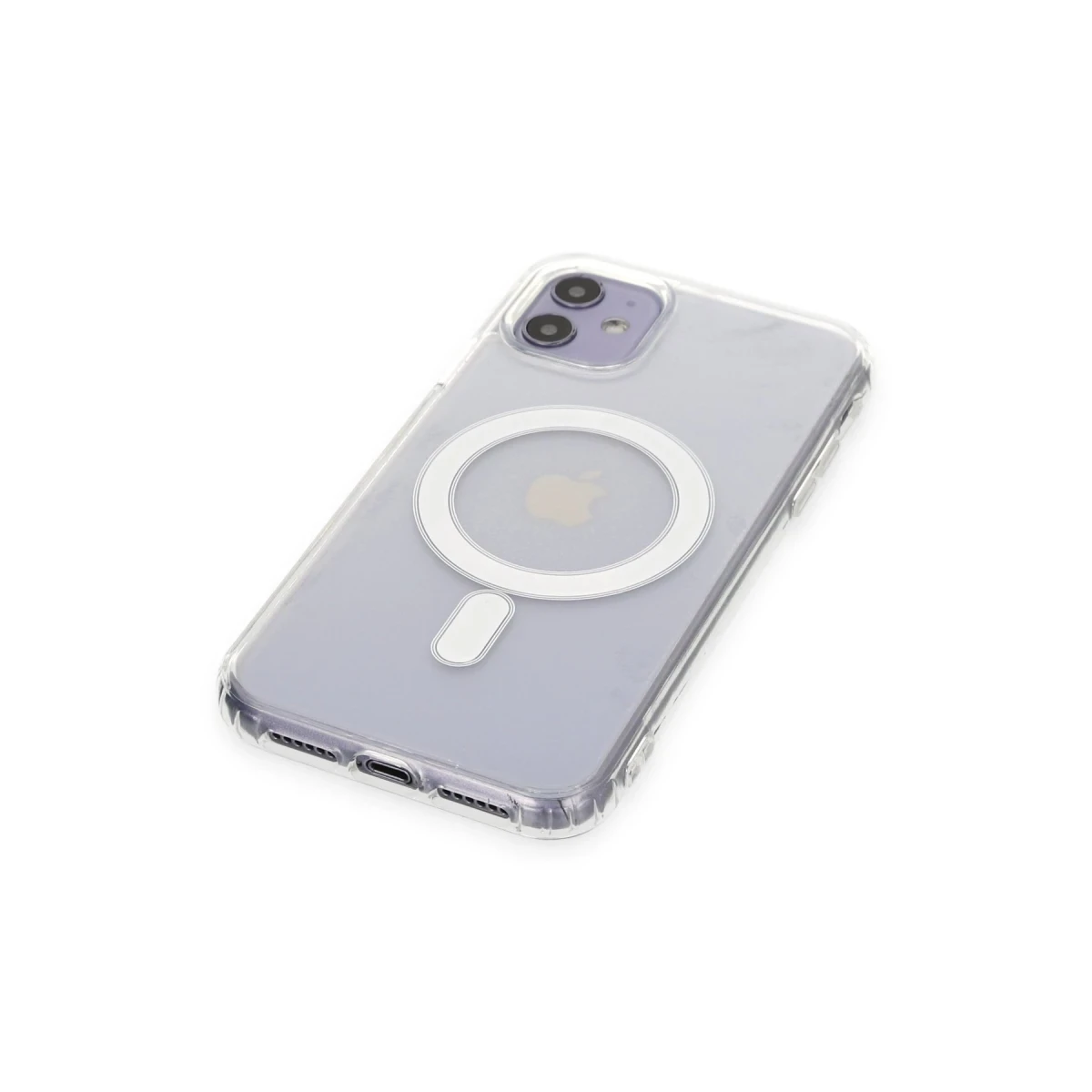 Newface Apple iPhone 11 Kılıf Matte Şeffaf Magneticsafe - Şeffaf — görsel 10