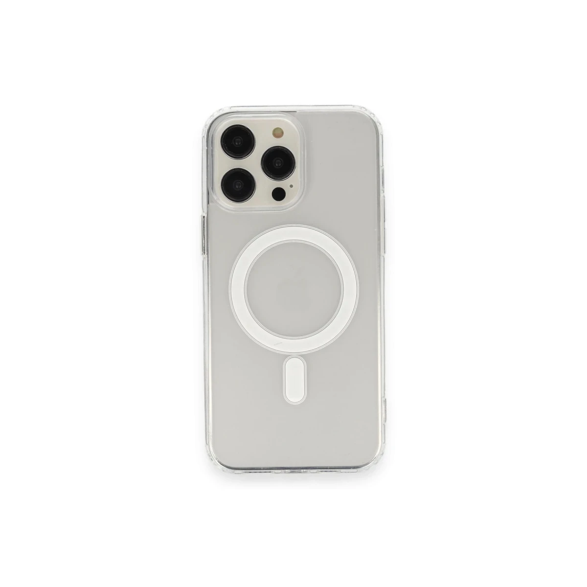 Newface Apple iPhone 13 Pro Max Kılıf Matte Şeffaf Magneticsafe - Şeffaf — görsel 8